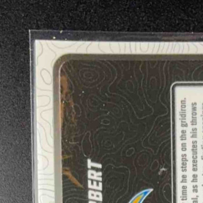 JUSTIN HERBERT 2025 PANINI DONRUSS OPTIC #10 PASSING GRADE CHARGERS