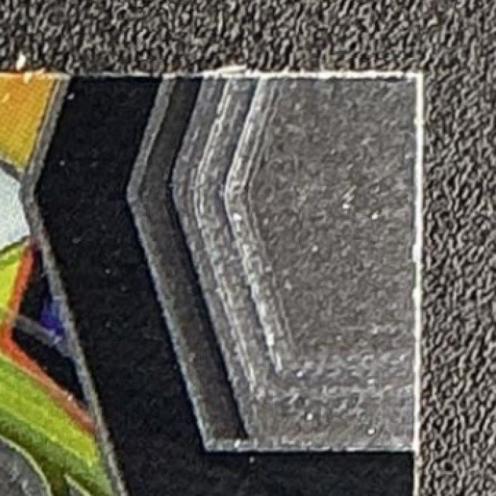 SANTANA MOSS 2025 PANINI PRIZM BLACK #18 KALEIDOSCOPIC JETS