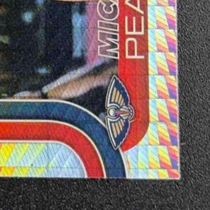 MICAH PEAVY 2025-26 TOPPS CHROME #291 PRISM REFRACTOR RC PELICANS