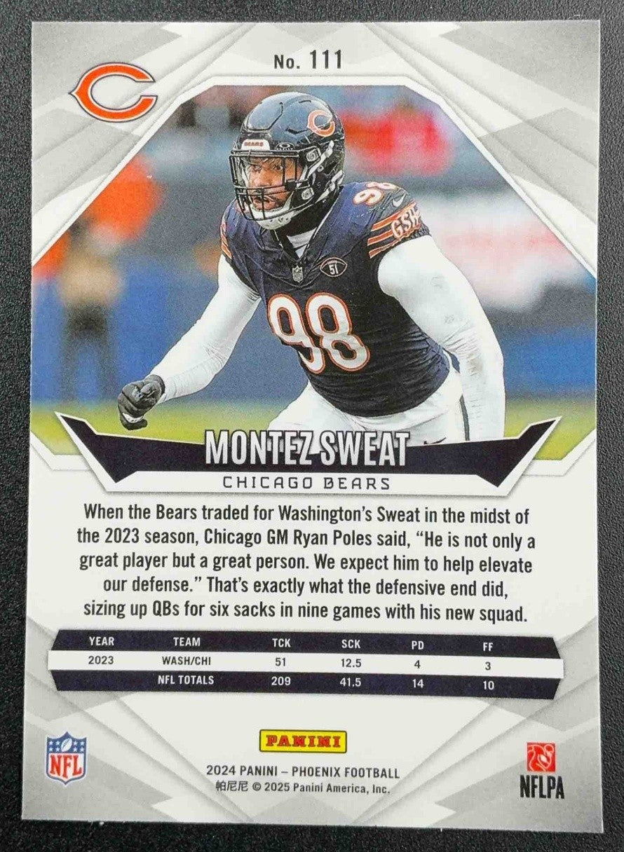 MONTEZ SWEAT 2024 PANINI PHOENIX #111 PURPLE BEARS