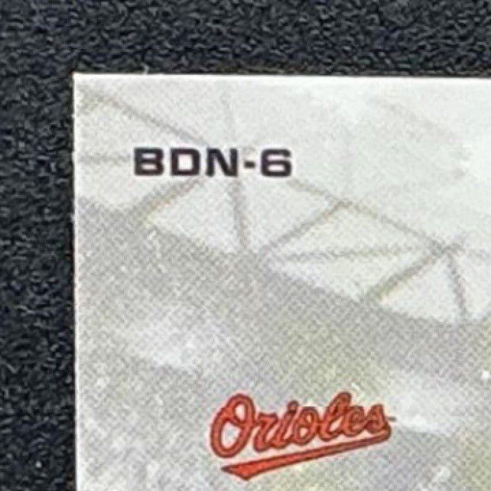 IKE IRISH 2025 BOWMAN DRAFT #BDN-6 NIGHT CHROME ORIOLES