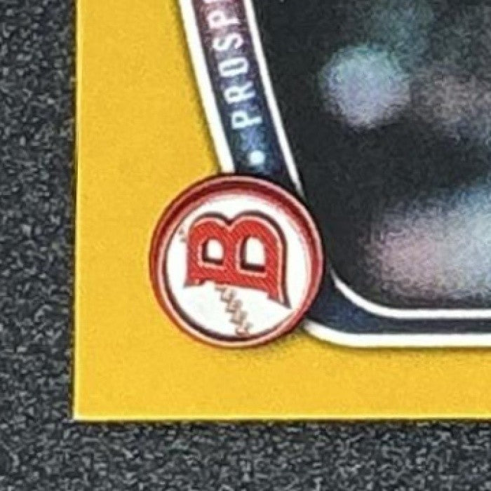 FRANKLIN ARIAS 2025 BOWMAN DRAFT #BD-13 GOLD BORDER 17/50 RED SOX