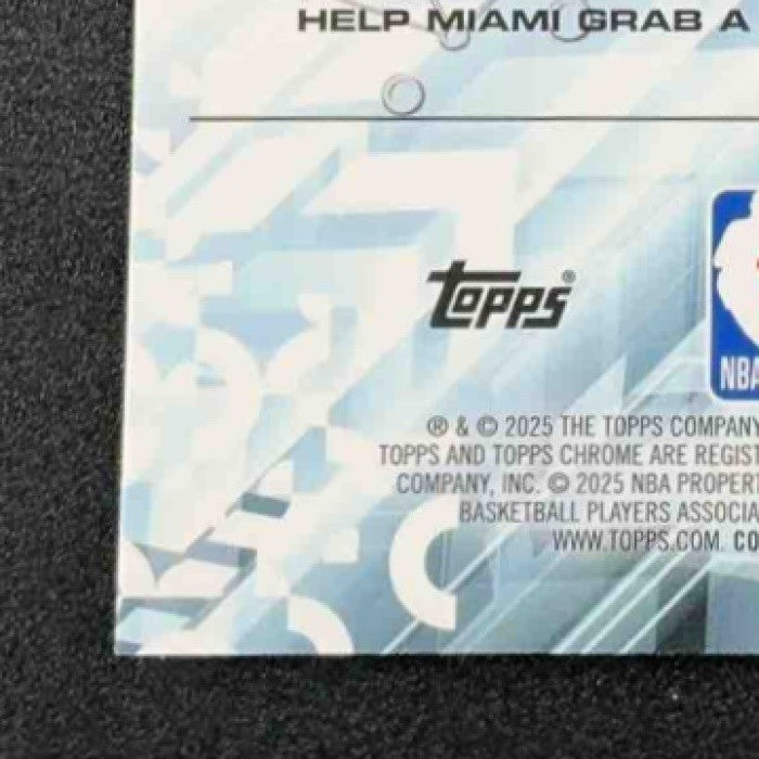 TYLER HERRO 2025-26 TOPPS CHROME #GT-6 GO TIME HEAT