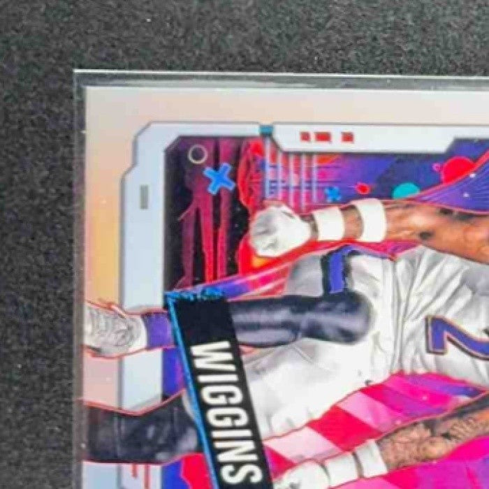 NATE WIGGINS 2024 TOPPS COSMIC CHROME #109 REFRACTOR RC RAVENS
