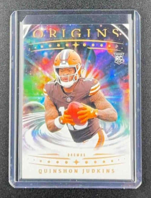 QUINSHON JUDKINS 2025 PANINI ORIGINS #131 ROOKIE RC BROWNS