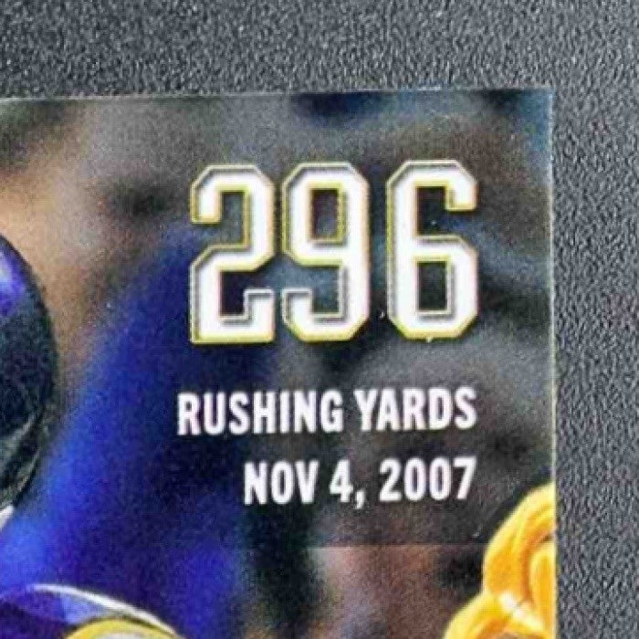 ADRIAN PETERSON 2024 TOPPS CHROME #SS-2 SUNDAY SWAG REFRACTOR VIKINGS