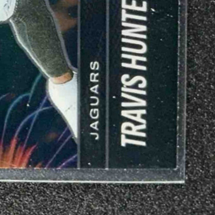 TRAVIS HUNTER 2025 PANINI PRIZM #13 FIREWORKS RC JAGUARS