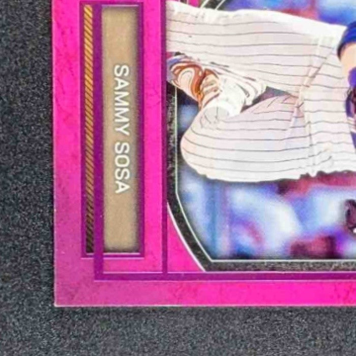 SAMMY SOSA 2025 TOPPS MUSEUM COLLECTION #76 PINK SAPPHIRE 25/199 CUBS