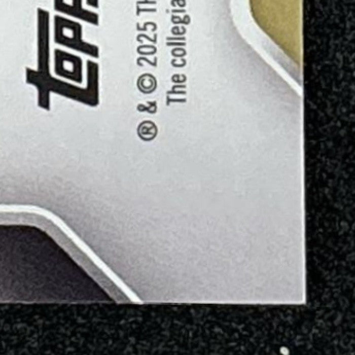 2025 Bowman Chrome University Sapphire Eric Rivers #86 1st Prospect