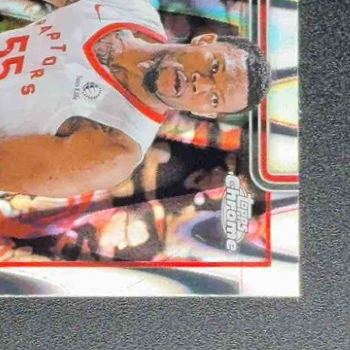 ALIJAH MARTIN 2025-26 TOPPS CHROME #290 RAYWAVE REFRACTOR RC RAPTORS