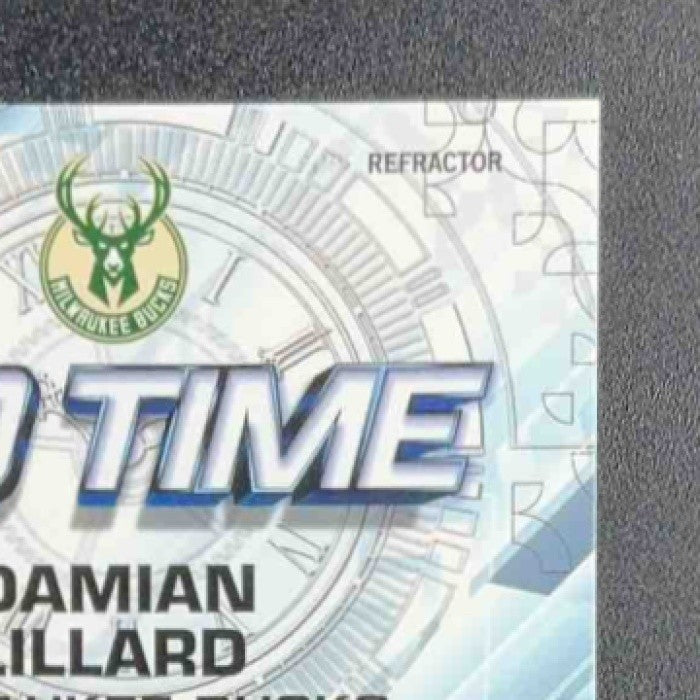 DAMIAN LILLARD 2025-26 TOPPS CHROME #GT-10 GO TIME REFRACTOR BUCKS