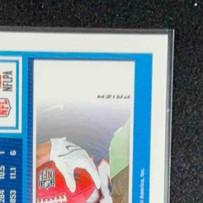 2025 Panini Donruss Optic TreVeyon Henderson #248 Rated Rookie Blue Hyper Prizm
