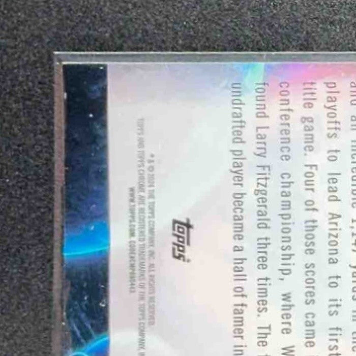 KURT WARNER 2024 TOPPS COSMIC CHROME #GG-1 GALAXY GREATS CARDINALS