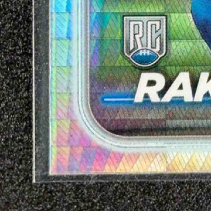 ENNIS RAKESTRAW JR. 2024 TOPPS CHROME #264 PRISM REFRACTOR RC LIONS