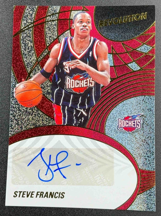 STEVE FRANCIS 2024-25 PANINI REVOLUTION #AU-EVE AUTO ROCKETS