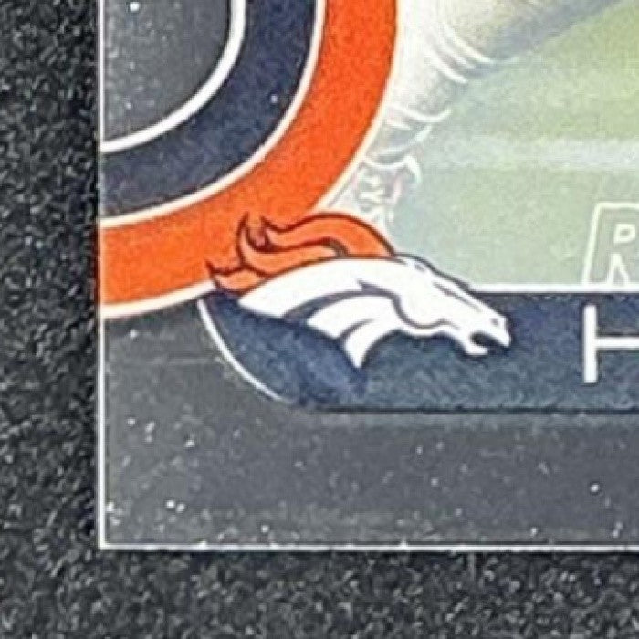 RJ HARVEY 2025 TOPPS CHROME #RA-RH ROOKIE AUTO RC BRONCOS