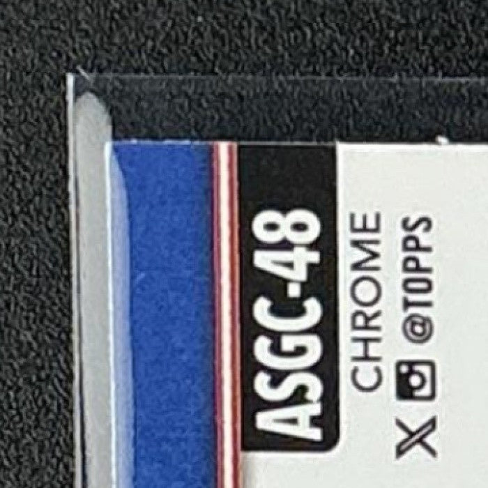 JACOB DEGROM 2025 TOPPS CHROME UPDATE #ASGC-48 ALL-STAR GAME RANGERS