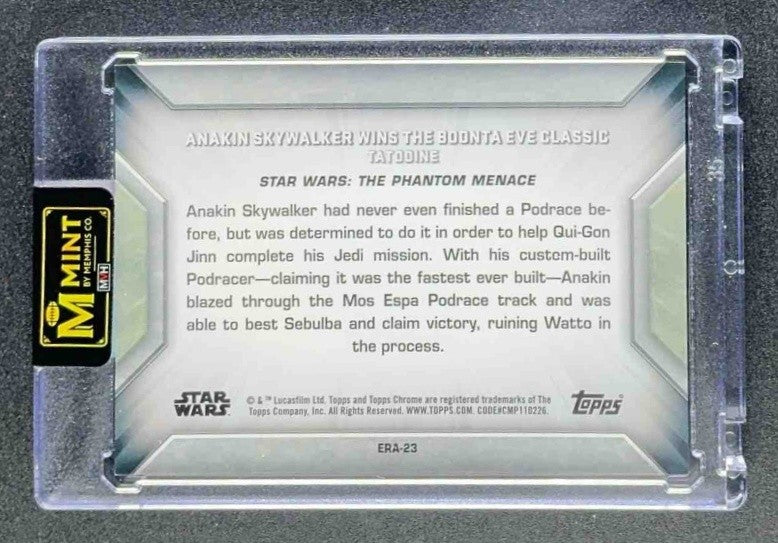 2025 Topps Star Wars Hyperspace Anakin Skywalker Wins Red Hyperlanes SSP /5