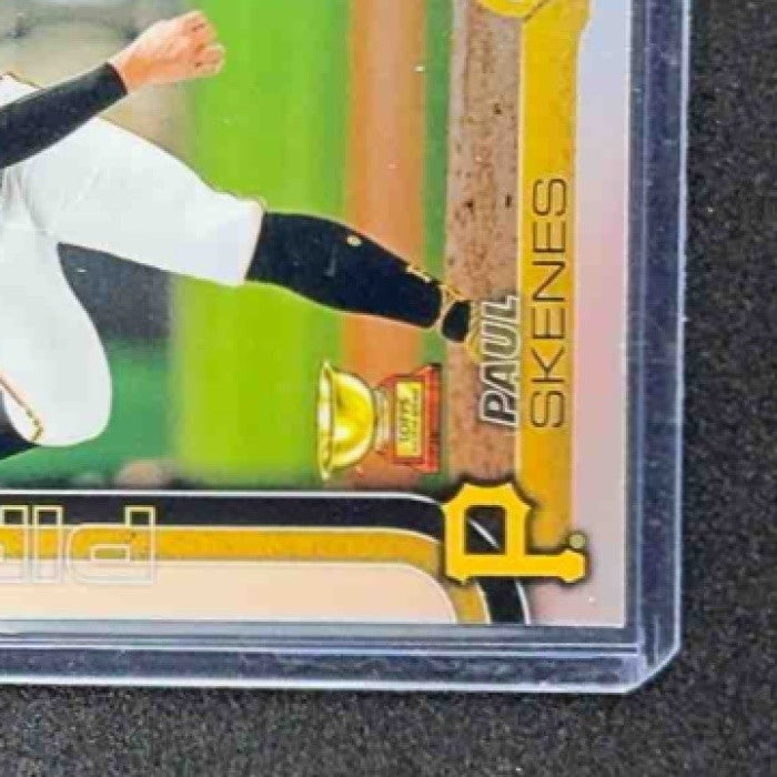 PAUL SKENES 2025 TOPPS CHROME #300 REFRACTOR PIRATES