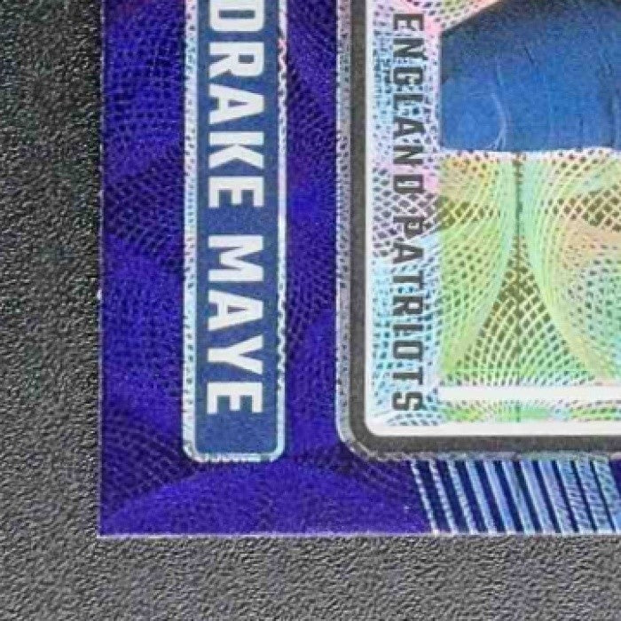 DRAKE MAYE 2024 PANINI DONRUSS OPTIC #229 PURPLE SCOPE RATED ROOKIE PATRIOTS