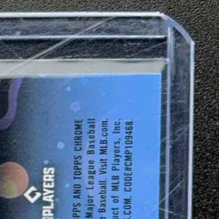 2025 Topps Cosmic Chrome Adley Rutschman Auto Gold Interstellar Refractor /50