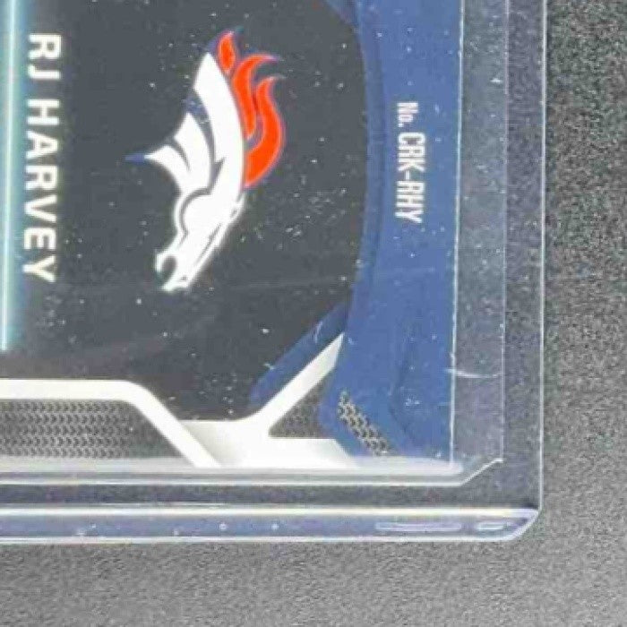 RJ HARVEY 2025 PANINI CERTIFIED #CRK-RHY ROOKIES RC BRONCOS