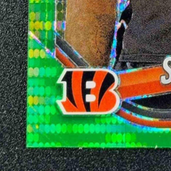 SHEMAR STEWART 2025 PANINI PRIZM #344 NEON GREEN PULSAR RC BENGALS