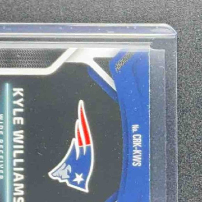 KYLE WILLIAMS 2025 PANINI CERTIFIED #CRK-KWS ROOKIES RC PATRIOTS