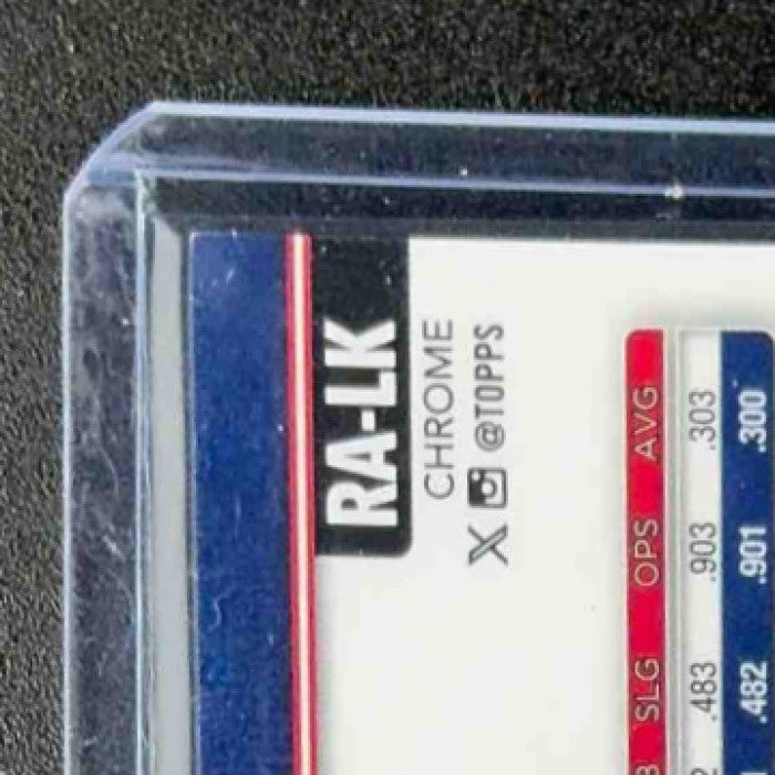 LUKE KEASCHALL 2025 TOPPS CHROME UPDATE #RA-LK AUTO RC TWINS