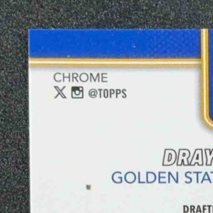 DRAYMOND GREEN 2025-26 TOPPS CHROME #234 REFRACTOR WARRIORS