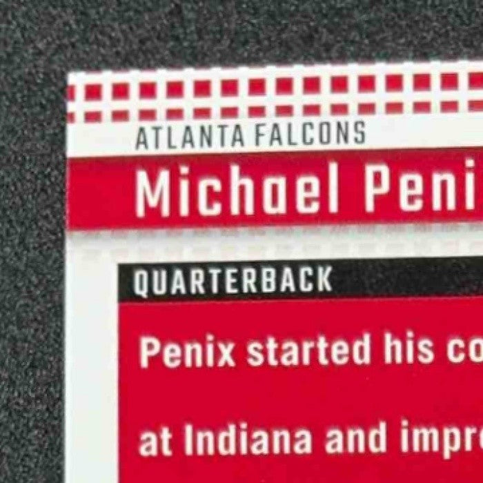 MICHAEL PENIX JR. 2024 PANINI DONRUSS #25 RETRO 2004 RC FALCONS