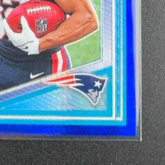 2025 Panini Donruss Optic TreVeyon Henderson #248 Rated Rookie Blue Hyper Prizm