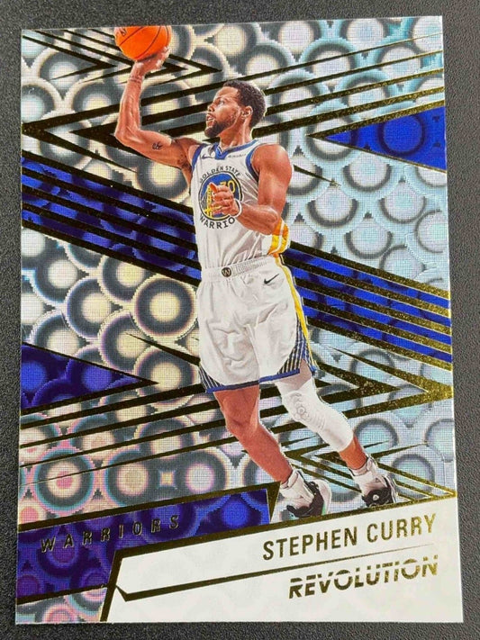 STEPHEN CURRY 2024-25 PANINI REVOLUTION #6 GROOVE WARRIORS