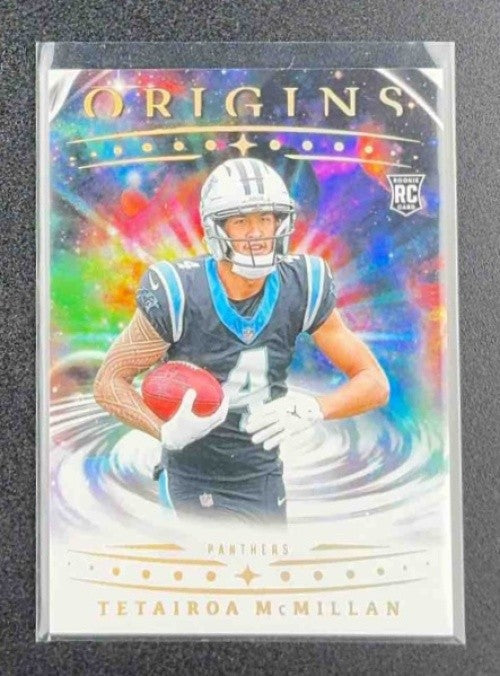 TETAIROA MCMILLAN 2025 PANINI ORIGINS #116 ROOKIE RC PANTHERS