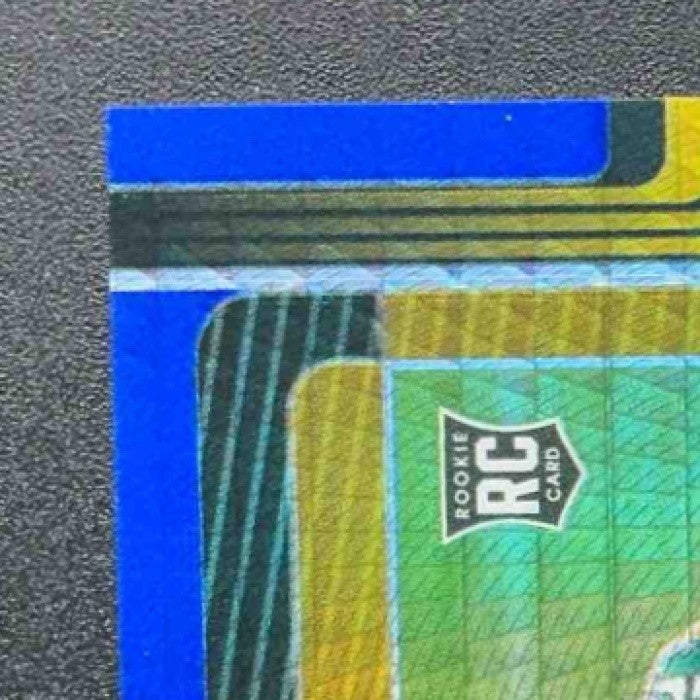 2025 Panini Donruss Optic Matthew Golden #DTBH-MGN Threads Blue Hyper Prizm RC