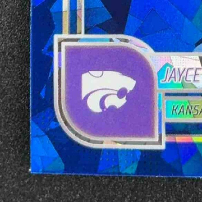 JAYCE BROWN 2025 BOWMAN CHROME UNIVERSITY SAPPHIRE #71 1ST PROSPECT WILDCATS