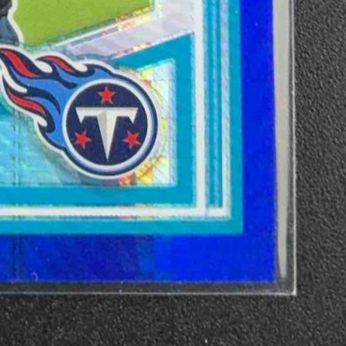 CHIMERE DIKE 2025 PANINI DONRUSS OPTIC #269 RATED ROOKIE BLUE HYPER PRIZM TITANS