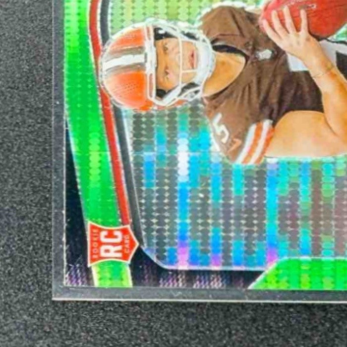 DILLON GABRIEL 2025 PANINI PRIZM #372 NEON GREEN PULSAR RC BROWNS