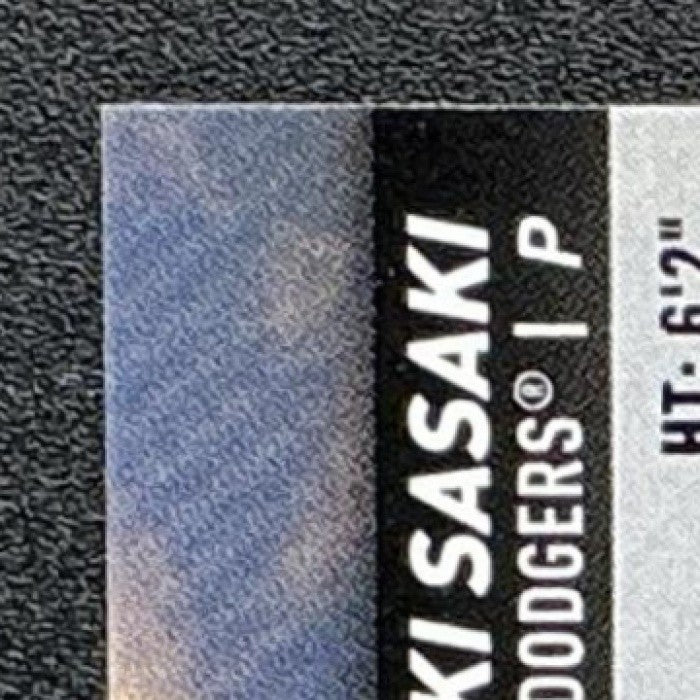 ROKI SASAKI 2025 TOPPS STADIUM CLUB #187 RC DODGERS