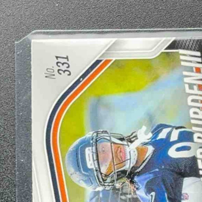 LUTHER BURDEN III 2025 PANINI PRIZM #331 NEON GREEN PULSAR RC BEARS