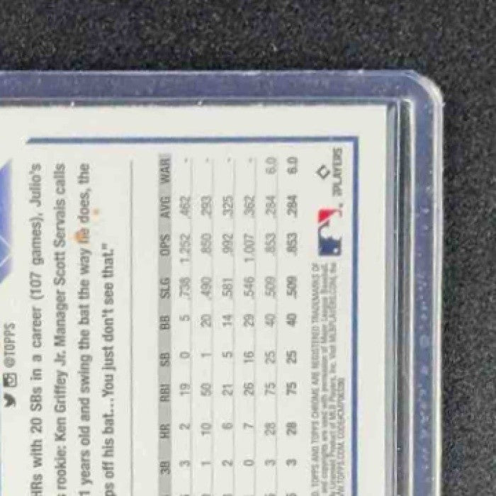 JULIO RODRIGUEZ 2023 TOPPS CHROME #200 LOGO REFRACTOR ALL-STAR ROOKIE-MARINERS