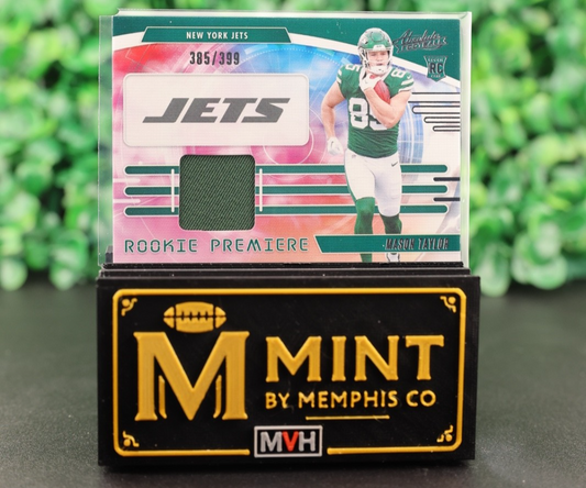 MASON TAYLOR 2025 PANINI ABSOLUTE ROOKIE PREMIERE PATCH /399 RC JETS