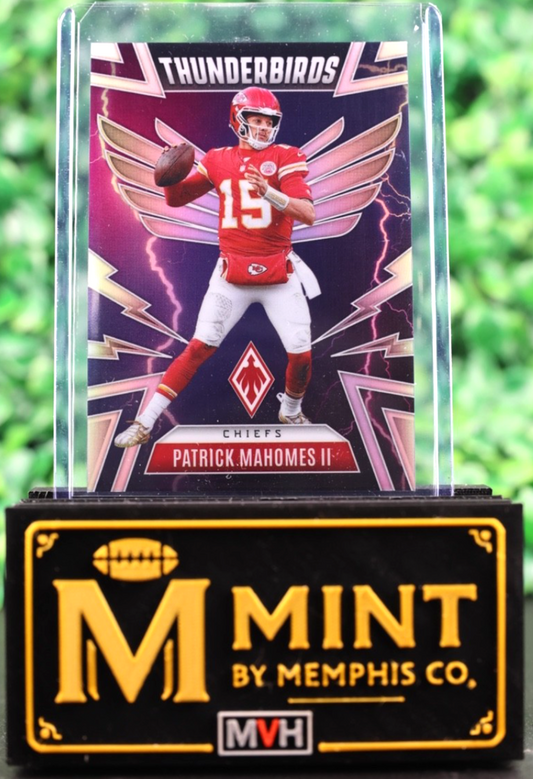 PATRICK MAHOMES 2025 PANINI PHOENIX THUNDERBIRDS II SILVER #24 CHIEFS