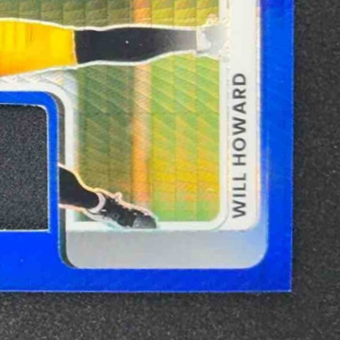 2025 Panini Donruss Optic Will Howard Rookie Phenoms Blue Hyper Prizm RC