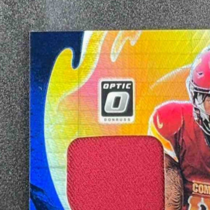 2025 Panini Donruss Optic Jaylin Lane First Year Fresh Blue Hyper Prizm RC