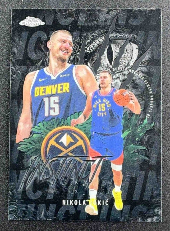 NIKOLA JOKIC 2025-26 TOPPS CHROME #INS-1 INSTINCT NUGGETS