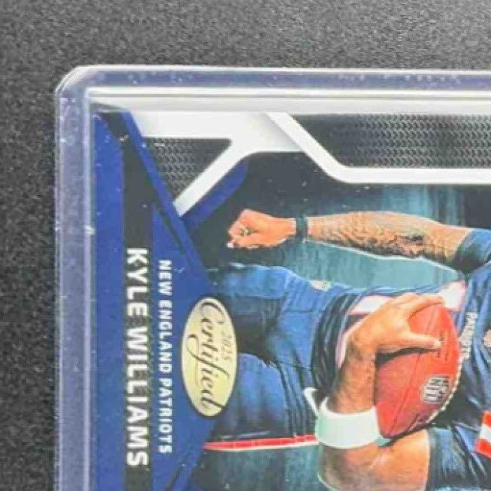 KYLE WILLIAMS 2025 PANINI CERTIFIED #CRK-KWS ROOKIES RC PATRIOTS