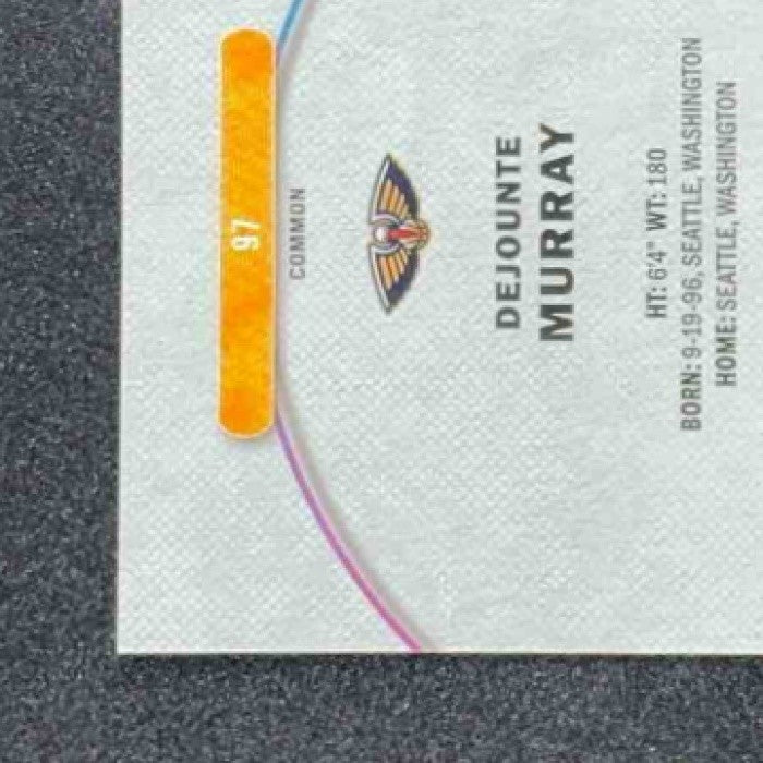 DEJOUNTE MURRAY 2025-26 TOPPS FINEST #97 COMMON OIL SPILL REFRACTOR PELICANS