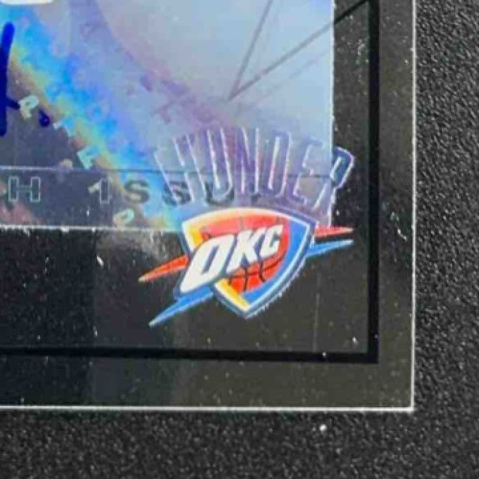 NIKOLA TOPIC 2025-26 TOPPS FINEST #FAU-NT AUTO THUNDER