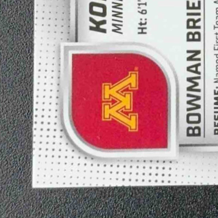 2025 Bowman Chrome University Sapphire Koi Perich #116 1st Prospect